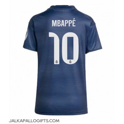 Real Madrid Kylian Mbappe #10 Vieraspaita Naiset 2025-26 Lyhythihainen Real Madrid Kylian Mbappe #10 Vieraspaita Naiset 2025-26 Lyhythihainen